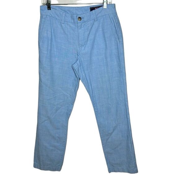 Vineyard Vines Chambray Pants. Size 30 X 30. - Picture 1 of 8